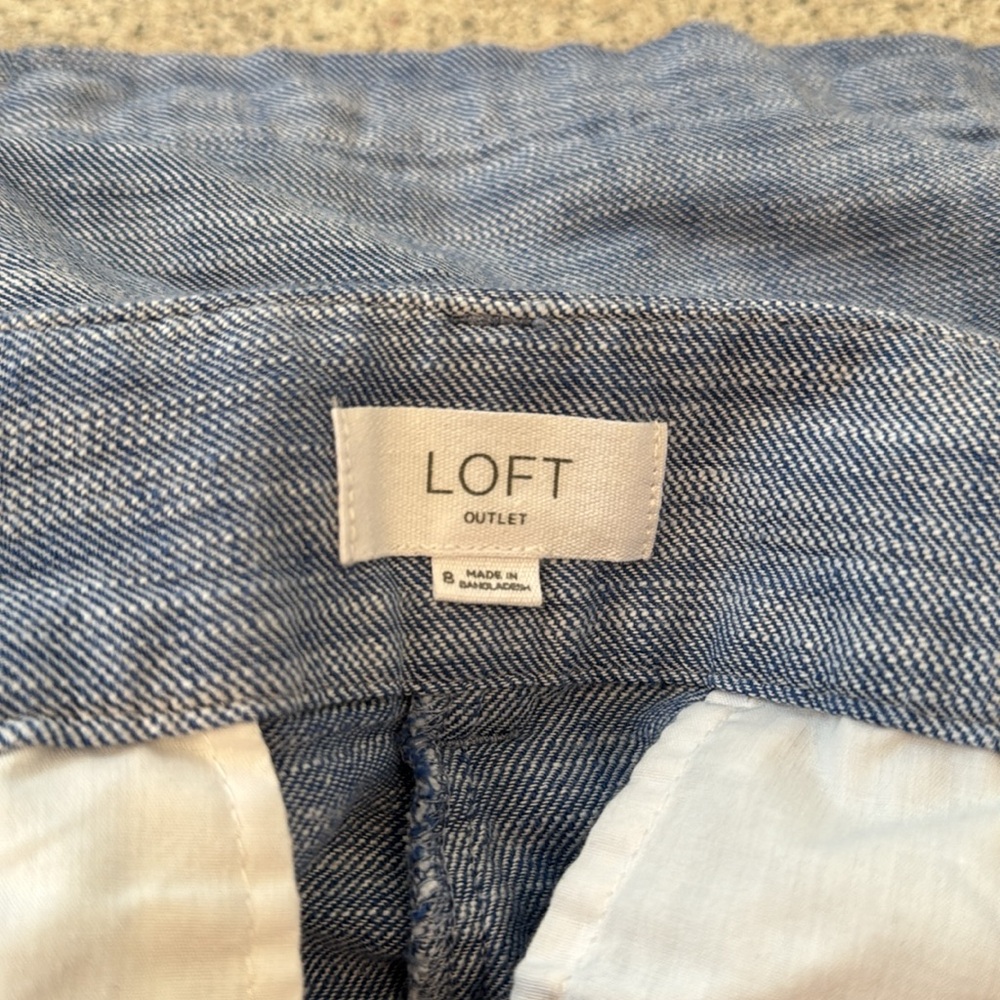 Light blue Loft Outlet shorts - Picture 3 of 6